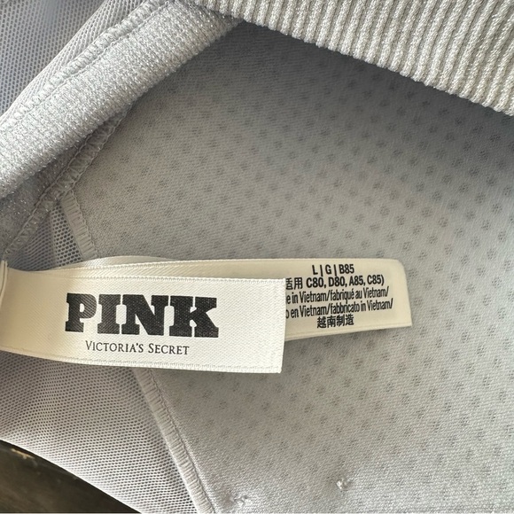 Women's Light Blue Sports Bra - Picture 7 of 7